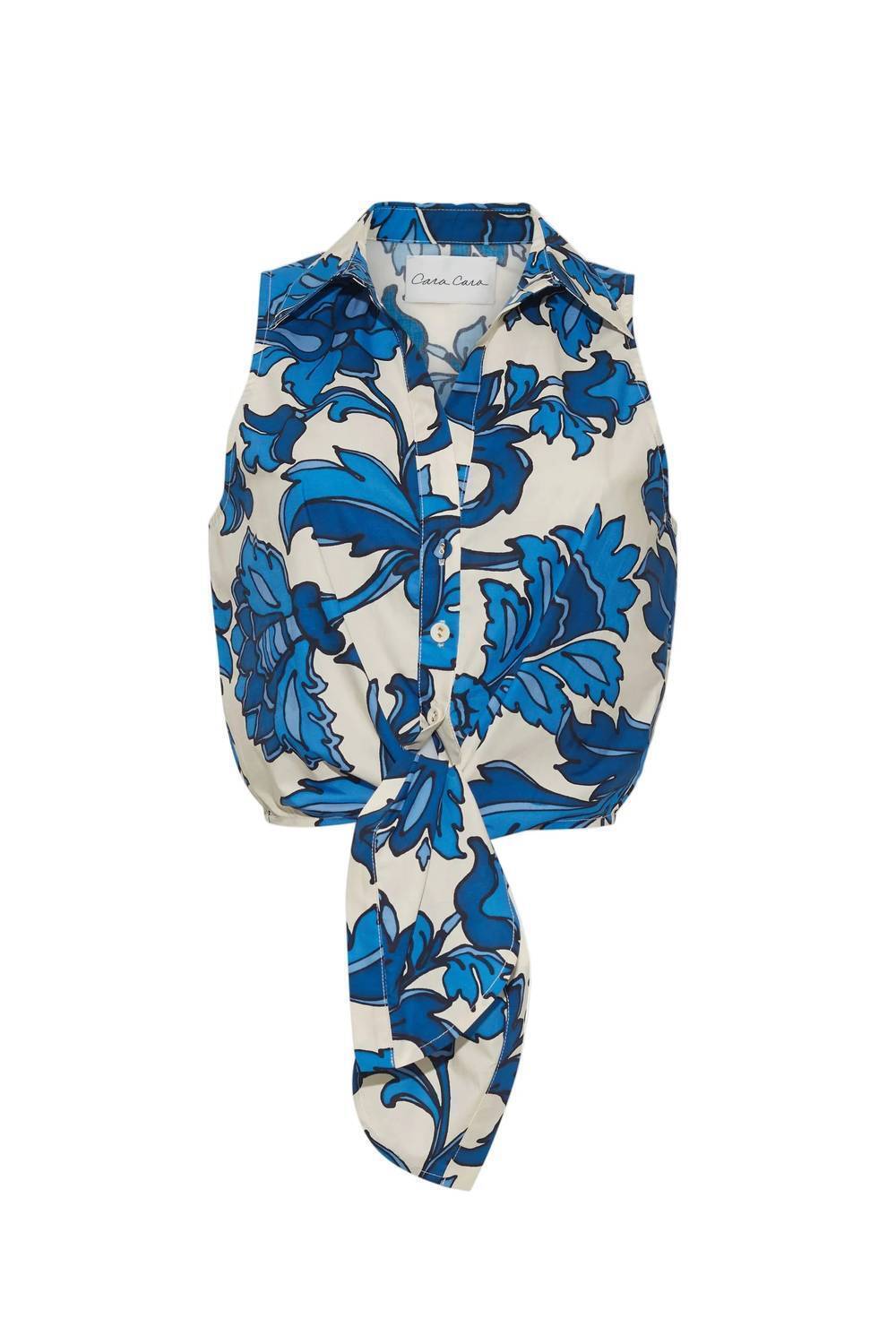 New Cara Cara Women's Highland Top In Luna Blue
